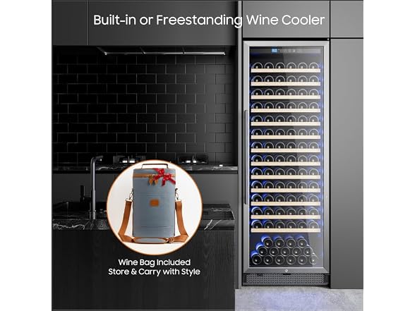 Vushine 24 Inch Wine Cooler