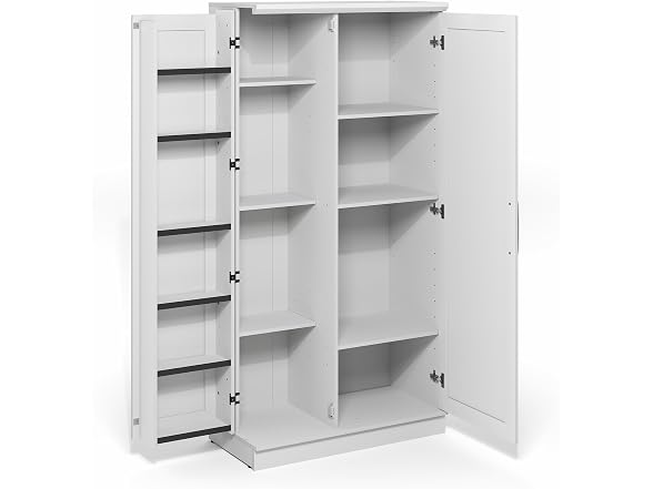 Furinno Robin 4-Tier 2 Doors Pantry