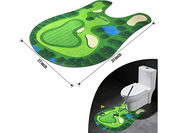 PITCOTT Toilet Golf Game