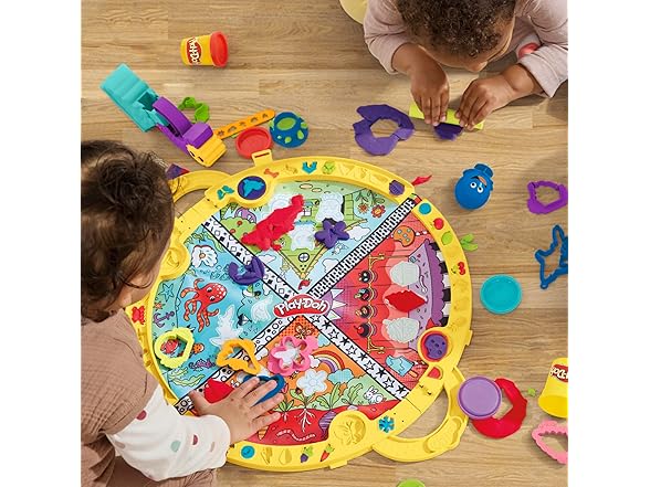 Play-Doh Fold & Go Playmat Starter Set