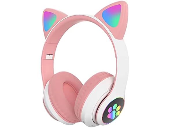 Kids Cat Ear Wireless Headphones