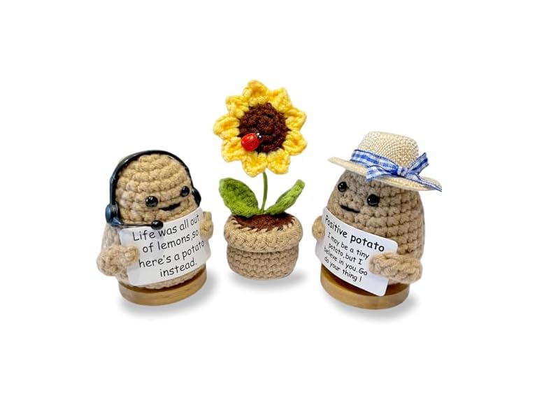 Mini Funny Positive Potato Plush
