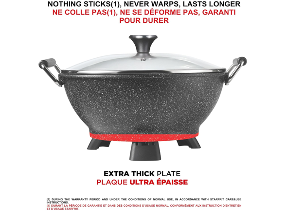 (NEW) StarFrit Heritage The Rock Electric Multi-Use Pot