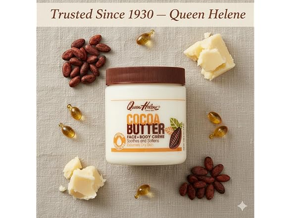 Queen Helene Cocoa Butter Face Cream 4.8oz