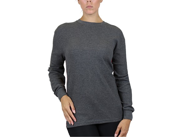 3Pk Asst Womens Waffle-Knit Thermal Shirts