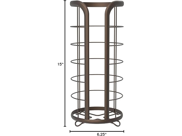 Brookstone Bronze Freestanding Toilet Paper Stand