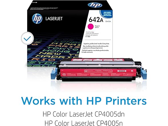 HP 642A Magenta LaserJet Toner Cartridge (CB403A)