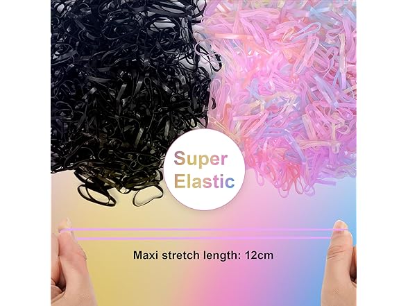 oditton 1000 Mini Rubber Bands