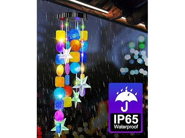 MERRIMAX M Solar Wind Chimes