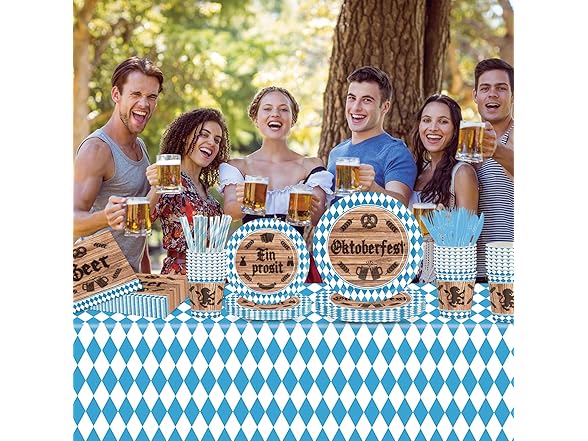 Oktoberfest Party Dinnerware Set