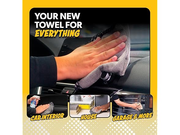 Chemical Guys Microfiber Cleaning Cloths 12pk