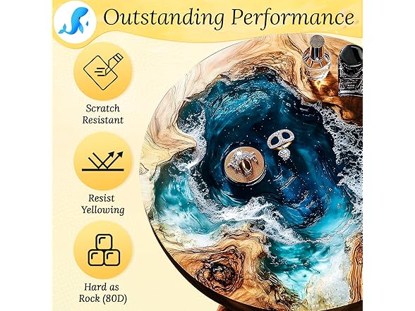 JHKL RESIN 2 Gallon Crystal