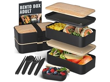 $11.99, Was $24.99, 52% Off! Bentoheaven Premium Bento Lunch Box dealfomo