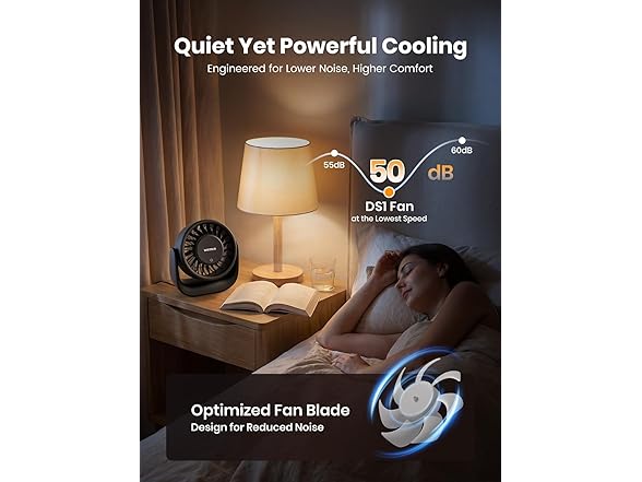 Warmco USB Desk Fan