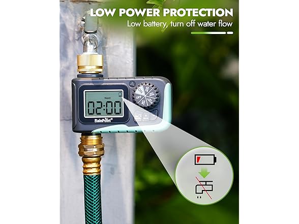 RAINPOINT Programmable Sprinkler Timer