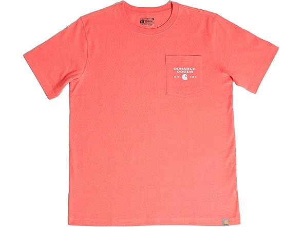 Carhartt Logo Tee (XLT) Coral
