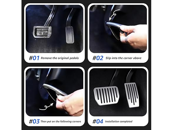 Tesla Performance Pedal Pads Cover - Gallery 7
