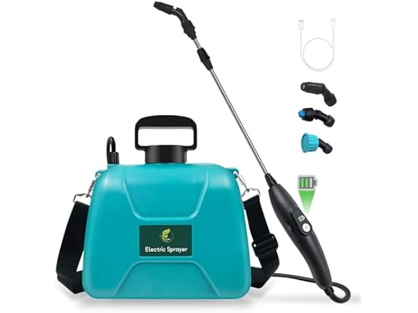 2 Gallon Battery Powered Garden Sprayer