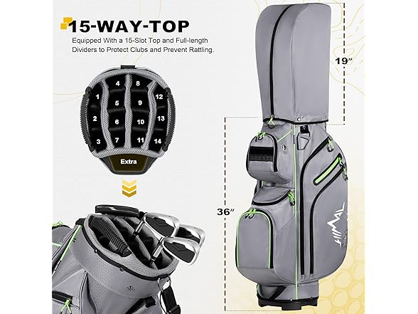 UNIHIMAL BC6275260301667 golf cart bag