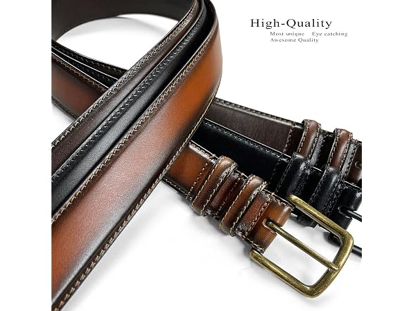 Belts.com Men (38) 35mm Belts Genuine Leather Belt
