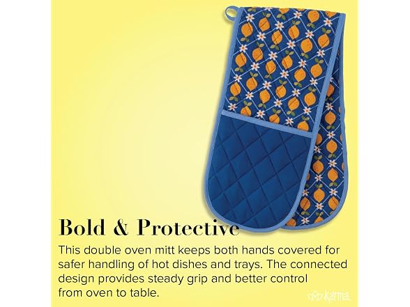 Karma, Double Oven Mitt Lemon