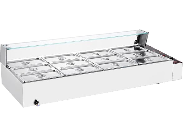VEVOR 12-Pan Commercial Food Warmer, 12