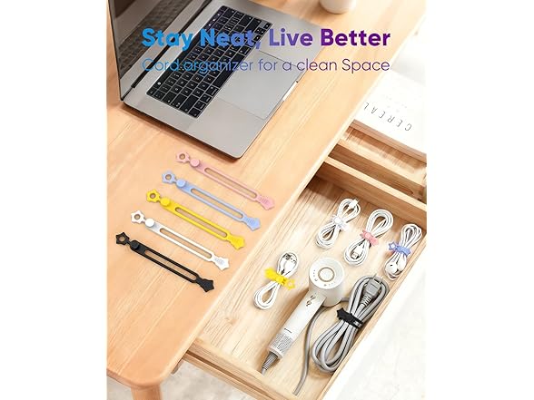 KLKE Quick Bind–Silicone Cable Ties