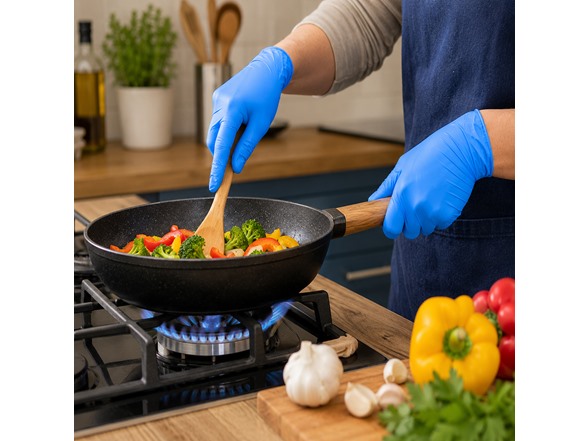 Multi-Pack Blue Nitrile Gloves