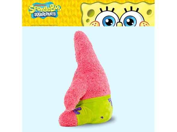 Patrick Star Calming 3Lb Weighted Cuddle Pillow Buddy