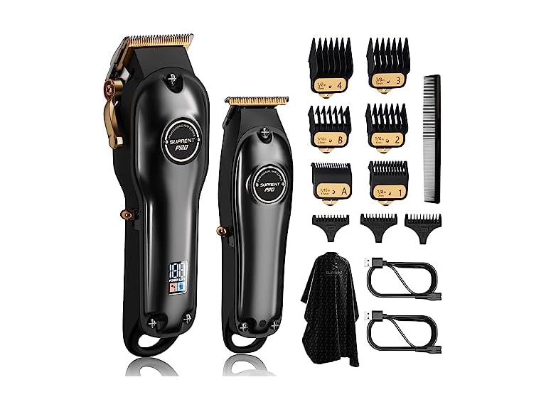 SUPRENT hair clipper and trimmer set