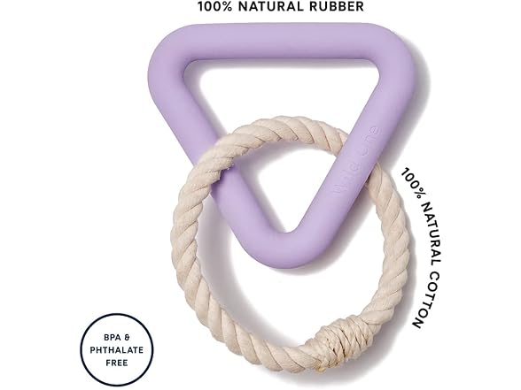 Wild One Triangle Tug Dog Toy for Small Breed
