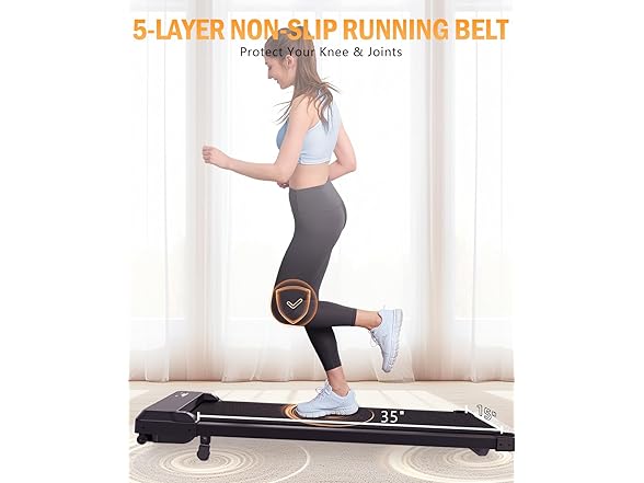 Walking Pad Treadmill with Remote Control