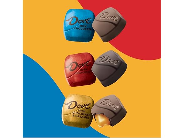 DOVE PROMISES Milk Chocolate, Dark Chocolate