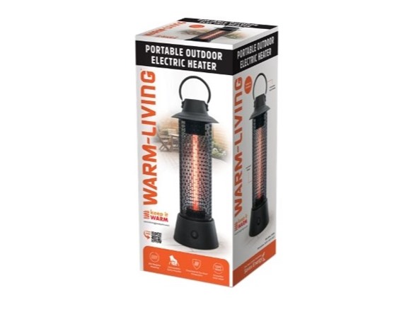 Warm-Living Portable Outdoor Electric Heater