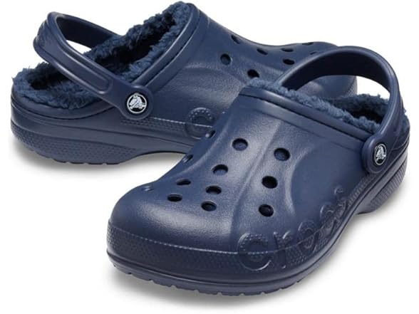 Crocs Baya Lined Unisex Clog Navy/Navy M12W14