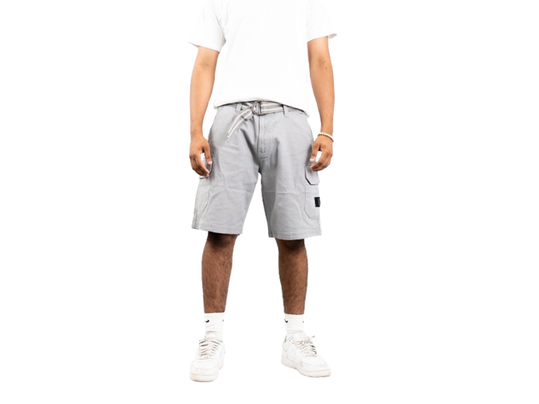 Bay York Men's Adventure Cargo Short with Belt