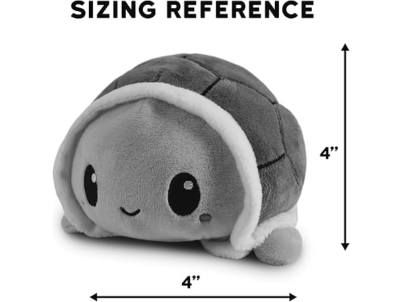 TeeTurtle Reversible Rainbow Turtle Plush