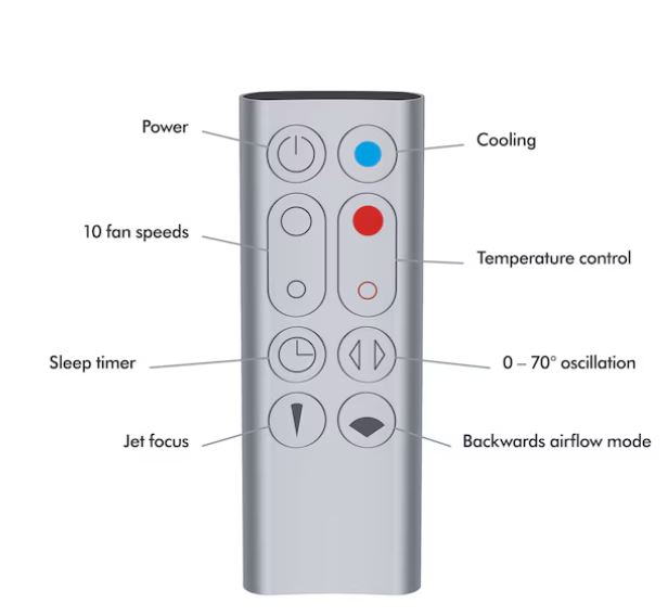 Dyson HP01 Refurbished Pure Hot+Cool Fan - Gallery 9