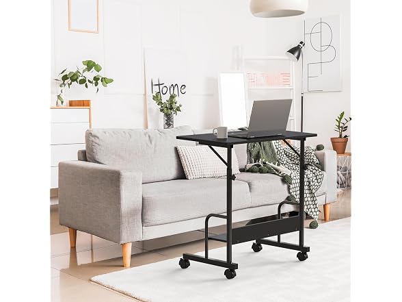 SHW 30.5" to 40.5" Height Adjustable Mobile Standing Desk - Gallery 4