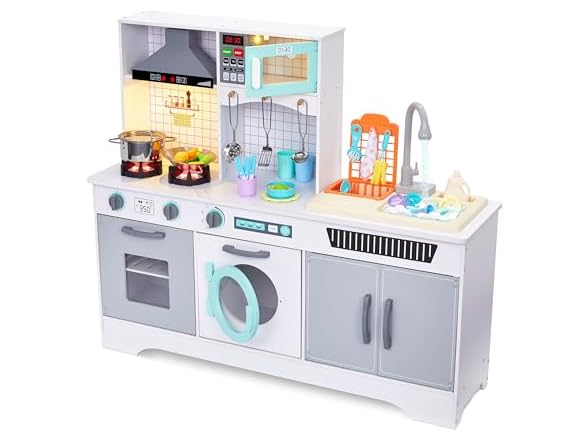 Kitchen Playset With Working Sink