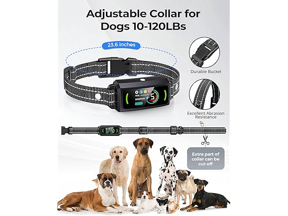 GAJUX Bark Collar, Rechargeable