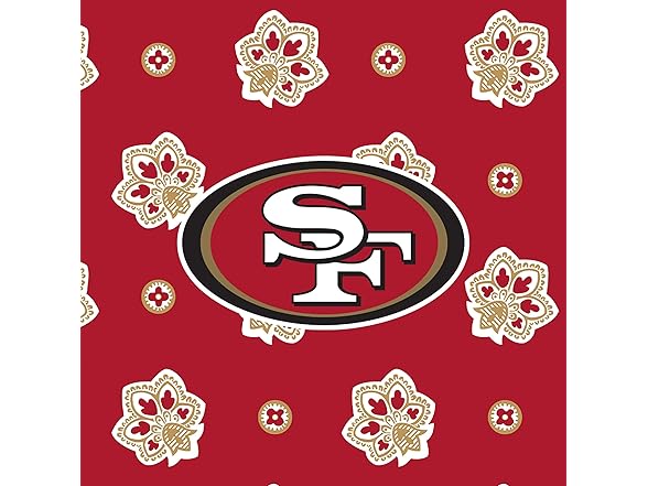 49ERS Vera Bradley Womens Recycled NFL Car Tote