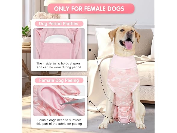Dog Surgery Suit Tie Dye Female Dogs Spay Re