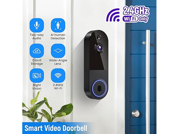 BlazSync Wireless Video Doorbell Camera