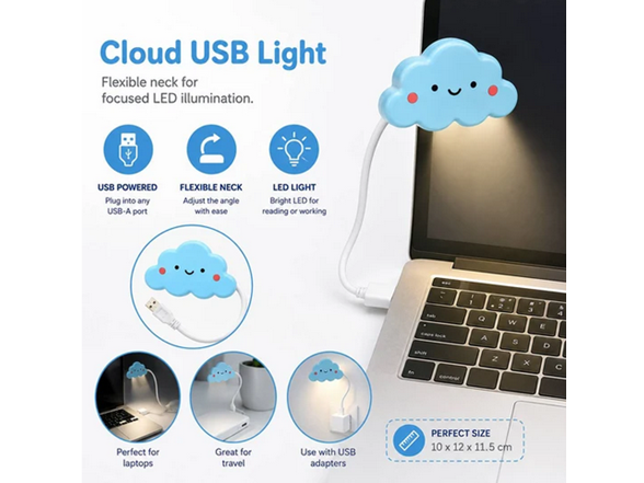 Vivitar Cloud USB Light – Soft Glowing LED Mood Light - Gallery 2