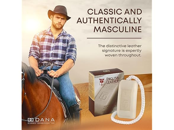 Dana English Leather Fragrance Soap