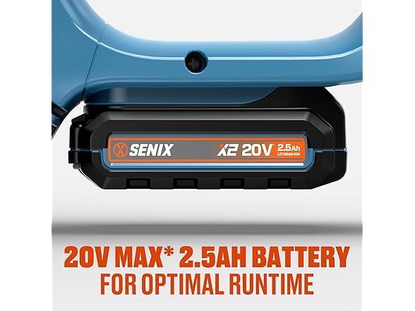 0.73 HP 10" SENIX Cordeless Chainsaw 