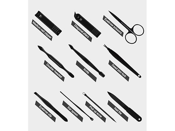 Pedicure Manicure Kit 18 in 1 Manicure Set