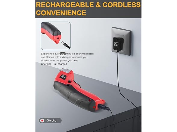 AMZBUY JP-CES-BR1 Cardboard Cutter Brick Red