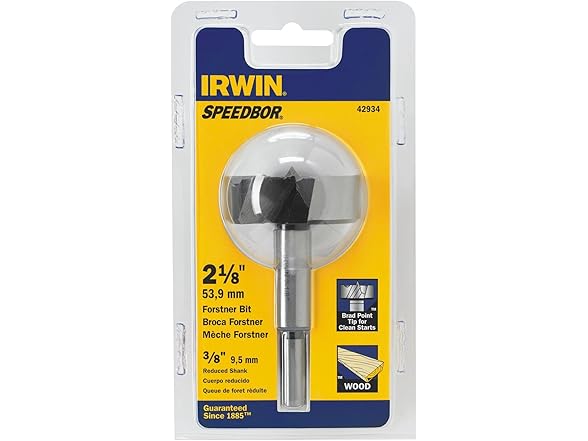 Irwin 42934 Forstner Bit